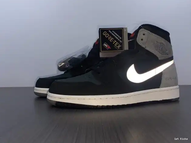 1st Kicks Shoes Black Retro Element Particle Gore-Tex Jordan Grey High DB2889-001 1 0608